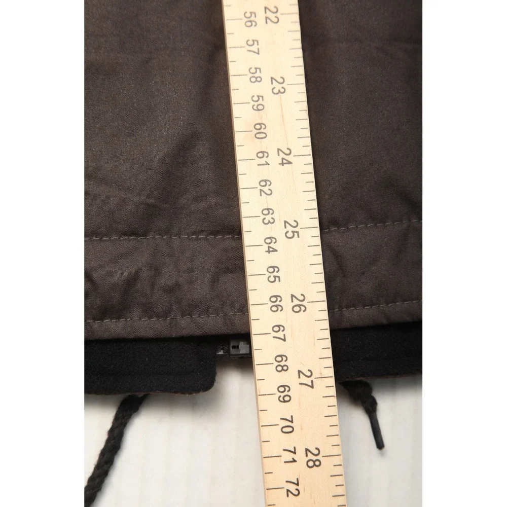 AtlanticRancher Vest Mens Large Brown Full Zip Fleece Lined Insulated Puffer - Picture 12 of 13